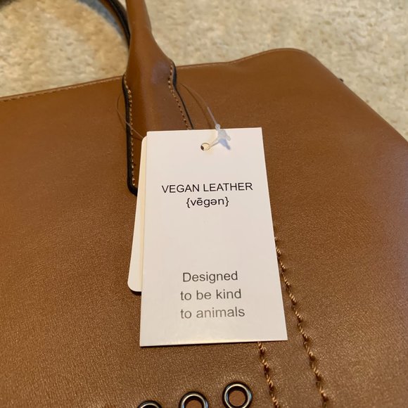 Studio Collection by Straw Studios NWT Cognac Bag - Picture 10 of 14